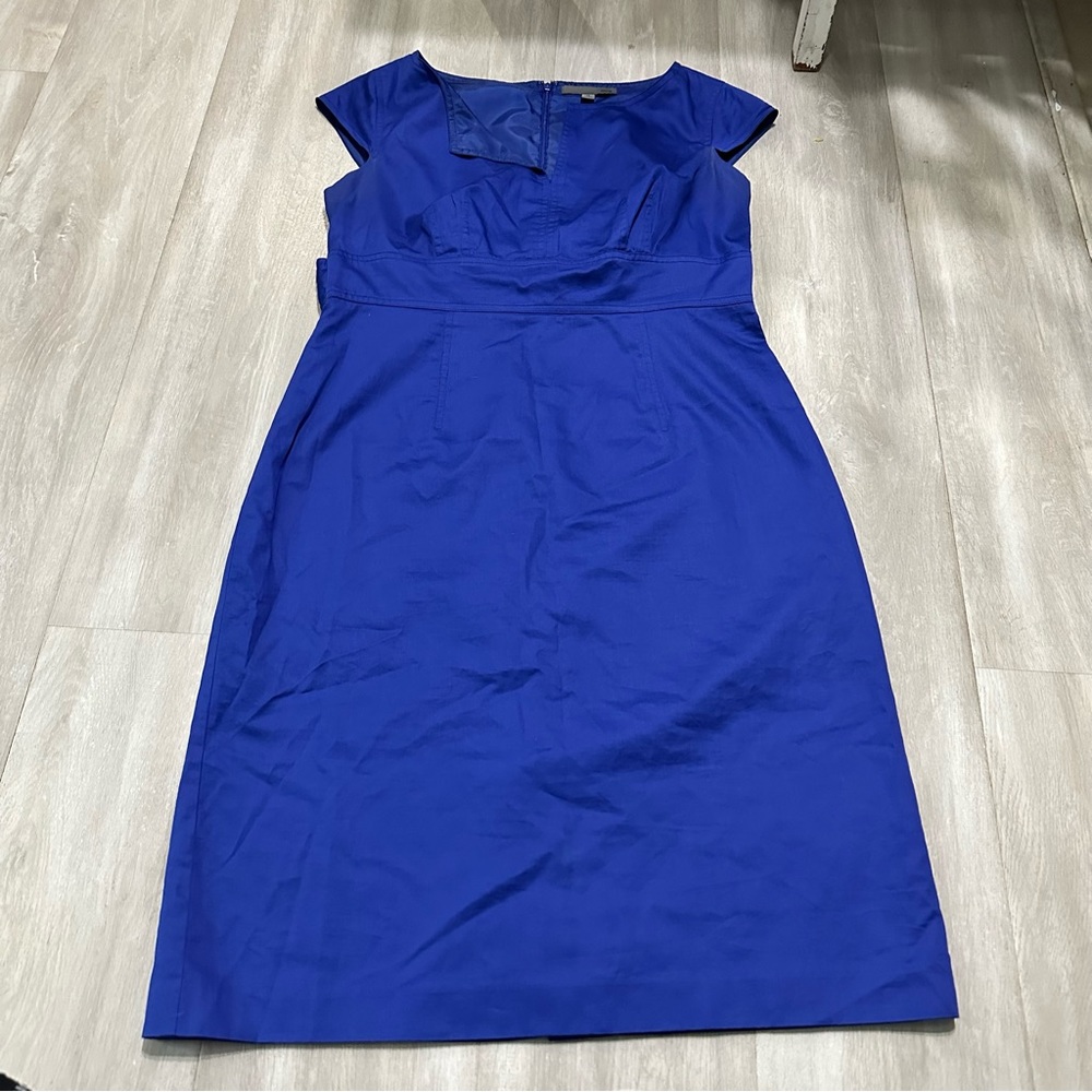 BICE Royal Blue Cap Sleeve Sheath Dress Sz 12